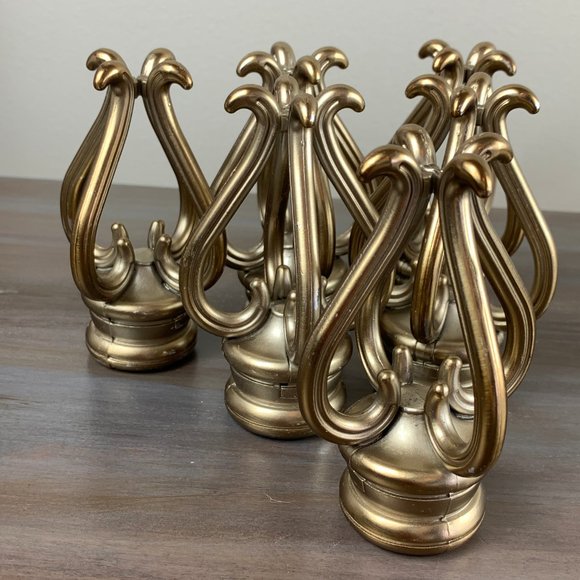 Cambria Accents Cambria Florentine Curtain Rod Finials New Gold